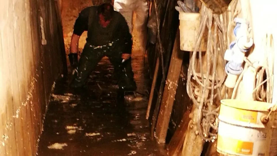 Blok infiltracija drevne kanalizacije (Catania)