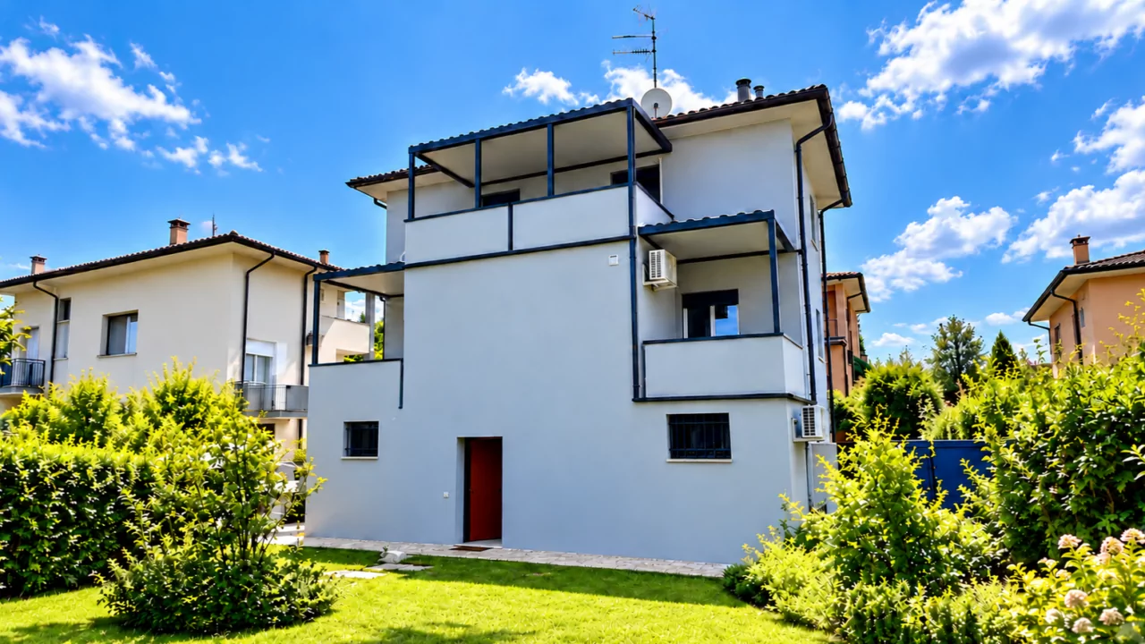 Udobnija vila zahvaljujući mikro-toplinskom sustavu od ovčje vune Sanawool System (Mantova)